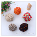 Durable Multicolor Cotton Rope Ball Dog Chew Toys